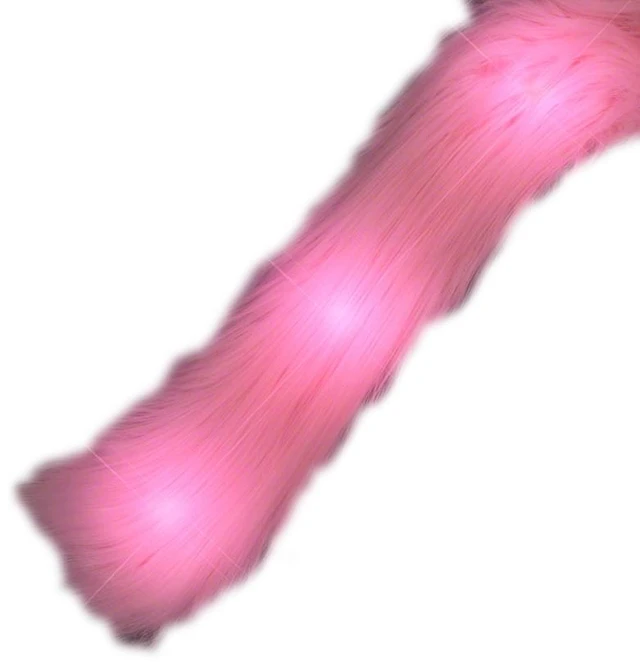 Main image of LED Faux Fur Boa Pink