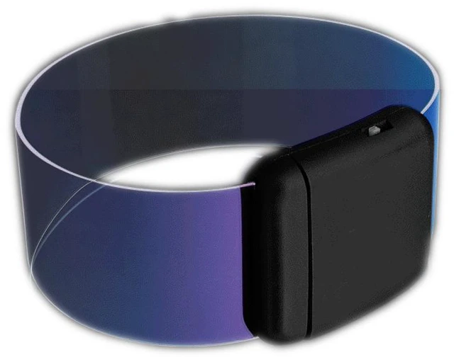 Main image of Cosmic Neon LED Bracelets Magnetic Clasp