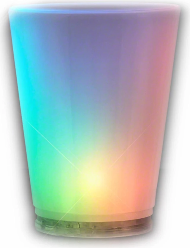 Alt view image 2 of 2 - blinkee LED Slow Color Changing Light Up Shot Glass