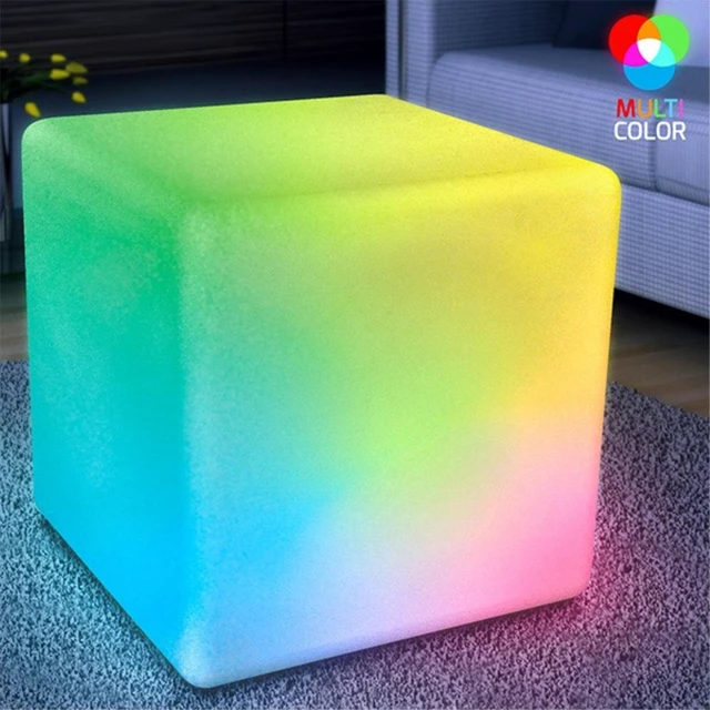 Main image of Huge LED Cube Light Chair Stool Table Furniture