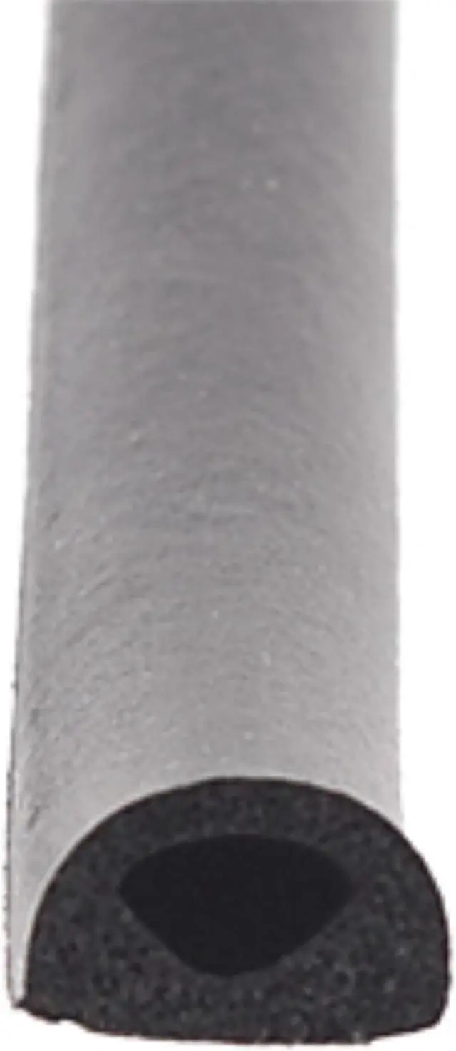 Alt view image 5 of 5 - AP PRODUCTS 018-224 AP Products 018-224 "D" Seal with PSA Tape - 1/2" x 3/8" x 50, Black