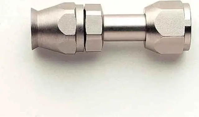 Alt view image 3 of 5 - Aeroquip FCE1712 06AN A/C Straight Female O-Ring Pilot, Nickel Plated Steel