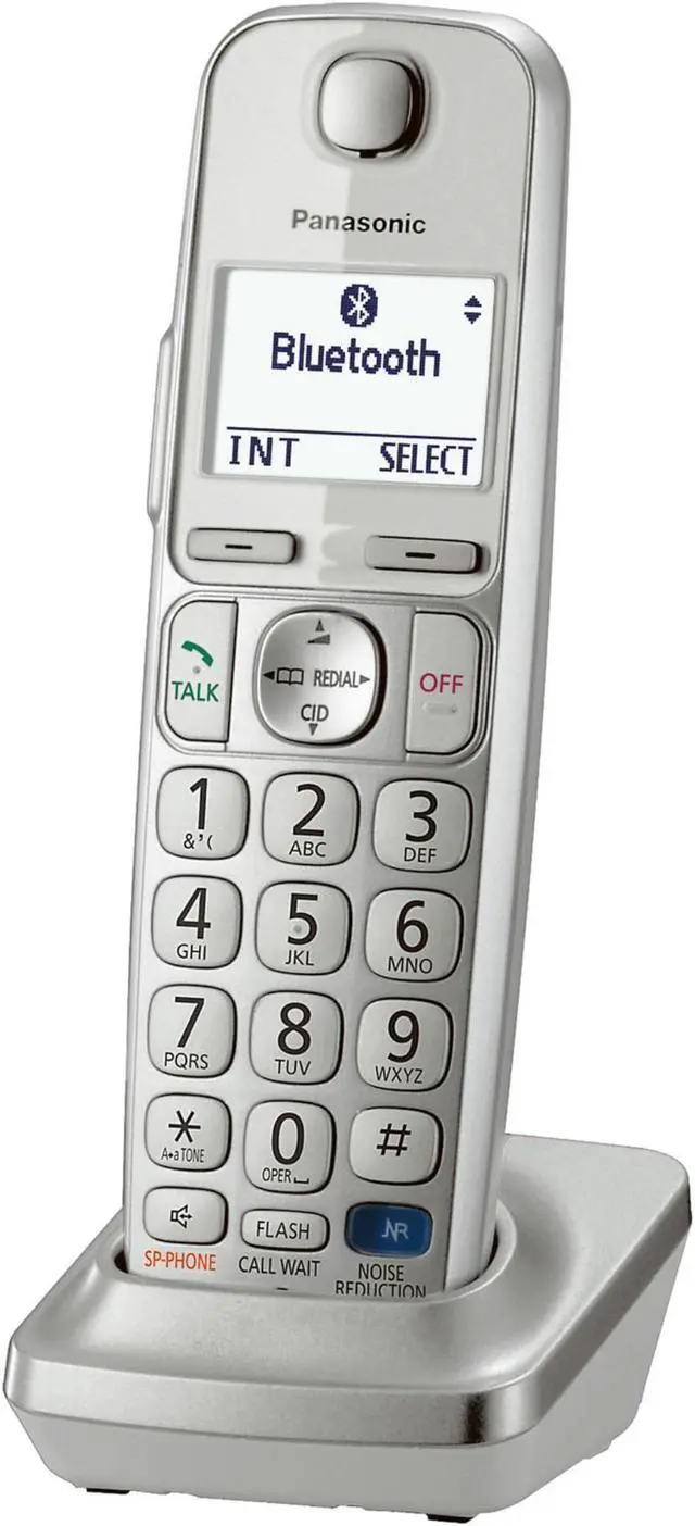 Alt view image 12 of 13 - Panasonic KX-TGEA20S New DECT 6.0 Technology Additional Digital Cordless Handset for KX-TGC21, KX-TGD21, & KX-TGE27 Series
