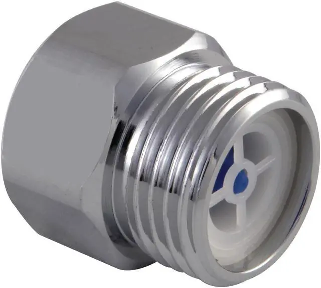 Main image of Kingston Brass SVAF12MF Anti Flood Adapter for Supply Line, Polished Chrome