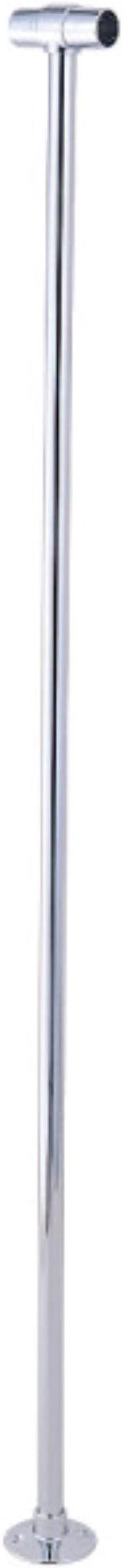Alt view image 4 of 6 - SHOWER CURTAIN RAIL SUPPORT-Chrome Finish
