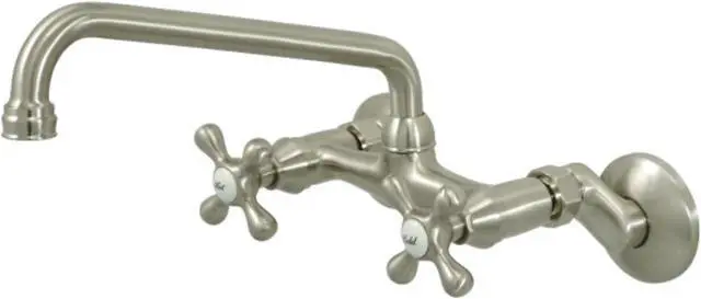 Alt view image 2 of 4 - Kingston Brass KS200SN Kitchen , Faucet, Satin Nickel
