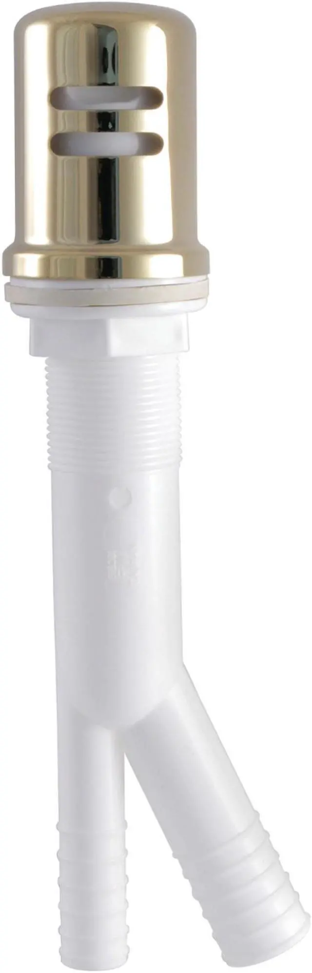 Alt view image 4 of 4 - Kingston Brass K811PB Traditional Trimscape Air Gap for Dish Washer - Polished Brass