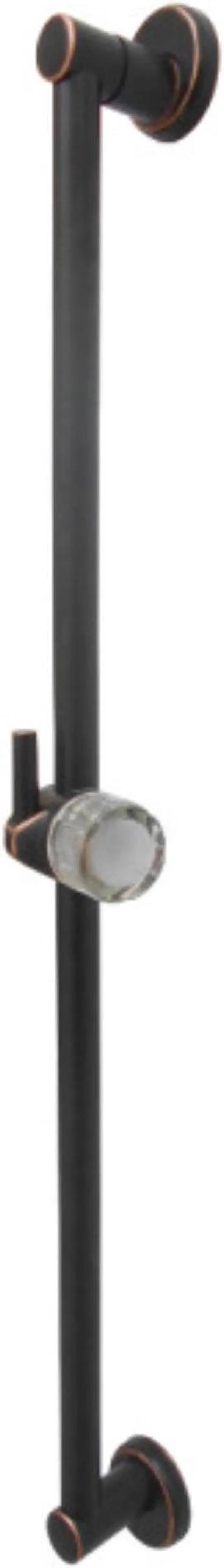 Alt view image 2 of 3 - Kingston Brass K180A6NB 24 in. Shower Slide Bar, Naples Bronze