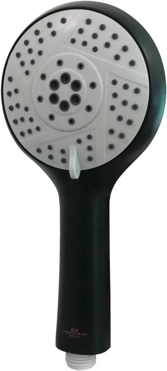 Alt view image 2 of 3 - Kingston Brass KXH144A6 Modern Vilbosch 5-Function Hand Shower - Naples Bronze