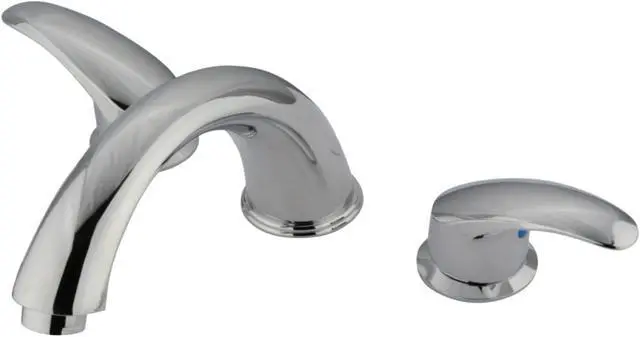 Alt view image 2 of 4 - Kingston Brass KB6361LL Roman Tub Filler with Lever Handle, Chrome