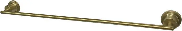 Alt view image 3 of 3 - Kingston Brass BAH82130SB Concord 30 in. Single Towel Bar, Satin Brass