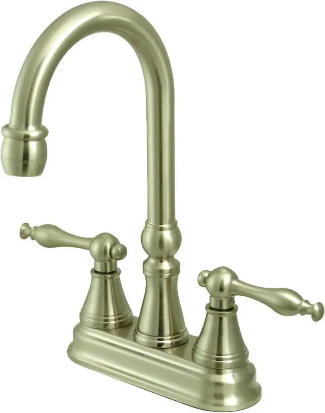 Main image of Kingston Brass KS2498NL Bar Faucet, Brushed Nickel