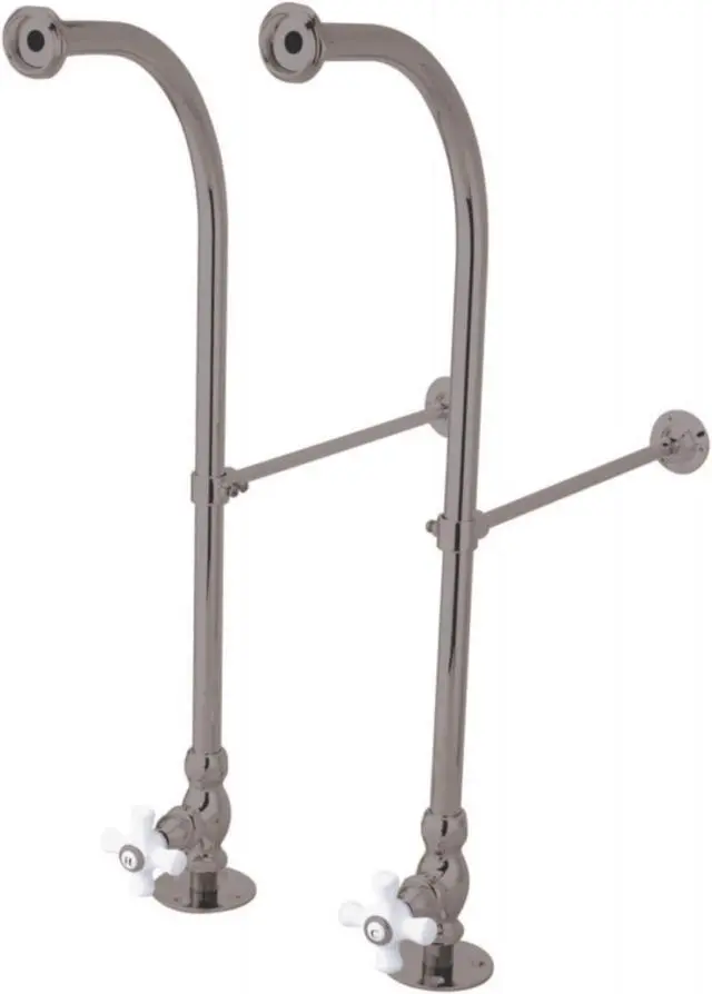 Alt view image 4 of 5 - Kingston Brass CC458CX Bath Supply Line, Satin Nickel