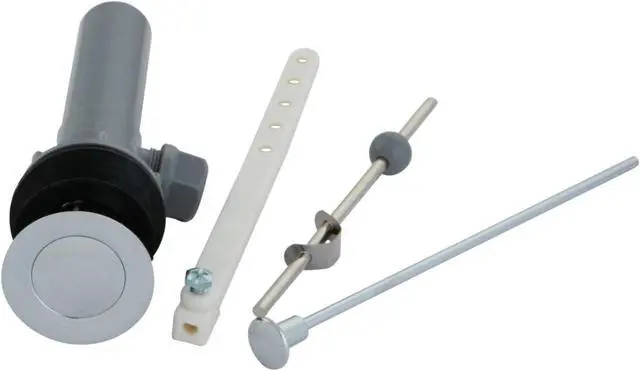 Main image of Kingston Brass KBP1001 Plastic Pop-Up Drain with Overflow, Polished Chrome