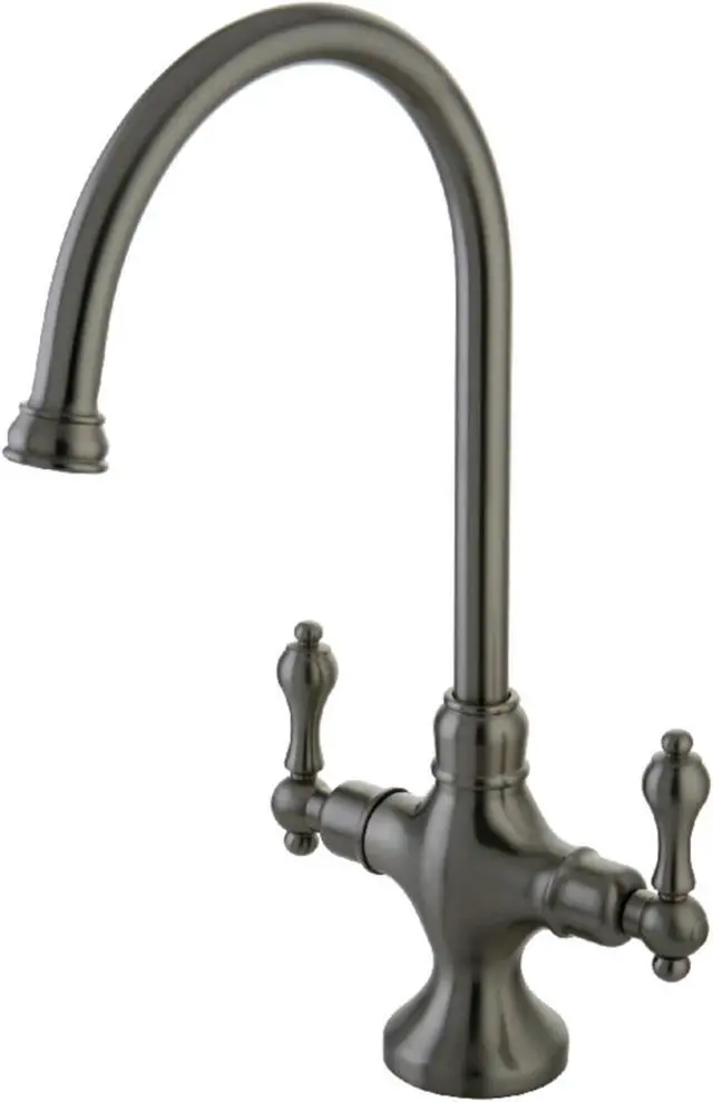 Alt view image 2 of 3 - Kingston Brass KS1768ALLS Kitchen , Faucet, Satin Nickel