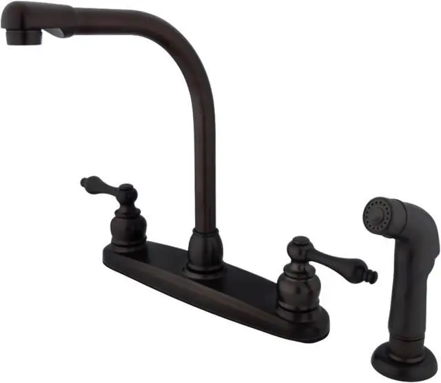 Alt view image 3 of 4 - Kingston Brass KB715ALSP Kitchen , Faucet, Oil Rubbed Bronze