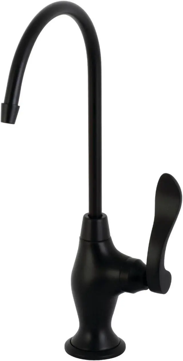 Alt view image 8 of 12 - Kingston Brass KS3190NFL NuWave French Single Handle Water Filtration Faucet, Matte Black
