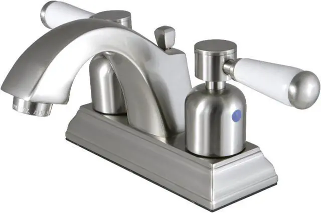 Main image of Fauceture FSC4648DPL 4 in. Centerset Bathroom Faucet, Brushed Nickel