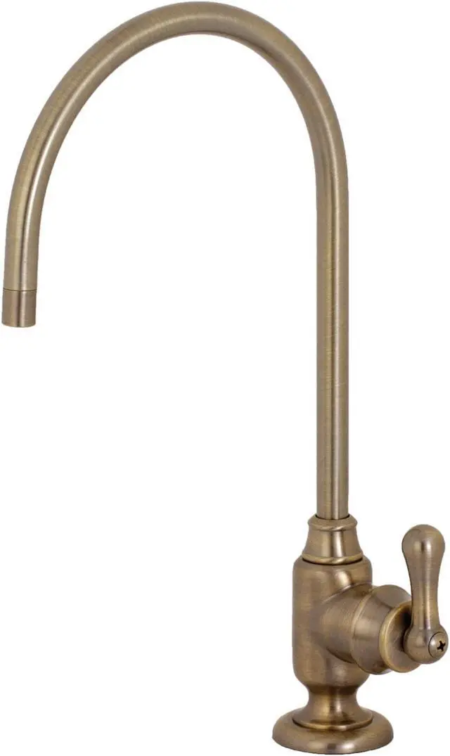 Alt view image 7 of 11 - Kingston Brass KS5193AL Traditional Royale Single-Handle Water Filtration Faucet - Vintage Brass