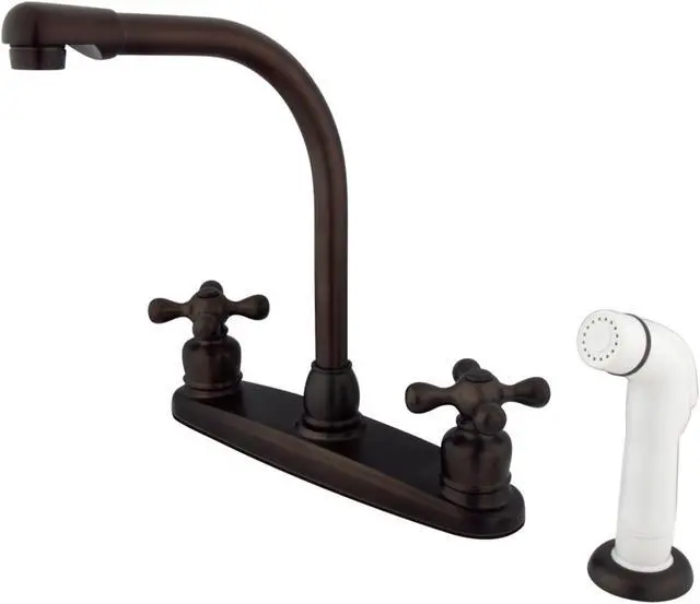 Alt view image 2 of 4 - Kingston Brass KB715AX Kitchen , Faucet, Oil Rubbed Bronze