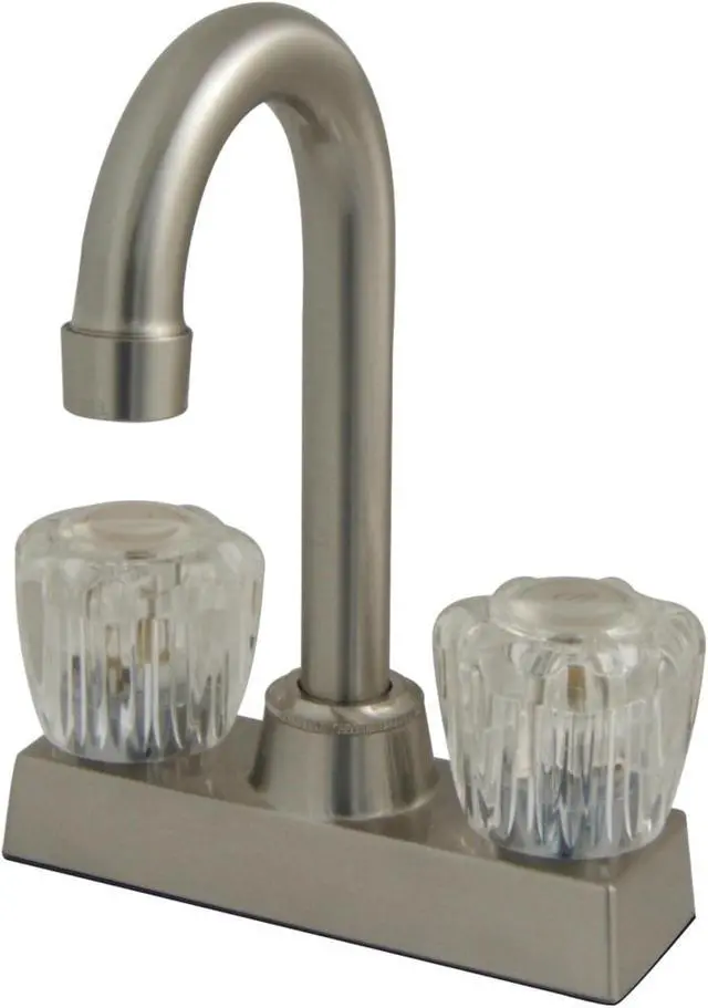 Alt view image 2 of 3 - Kingston Brass KB461SN Bar , Faucet, Satin Nickel