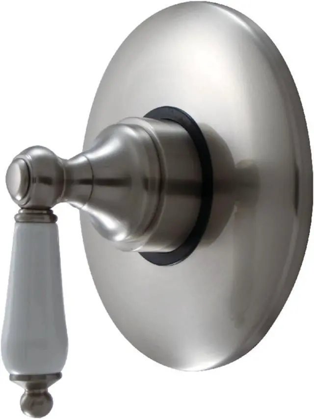 Alt view image 2 of 3 - Kingston Brass KB3008PL Kingston Brass KB3008PL Volume Control, Satin Nickel