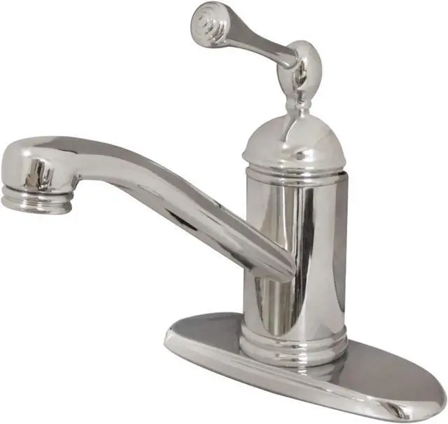 Alt view image 3 of 4 - Kingston Brass KS3408BL Lavatory , Faucet, Satin Nickel