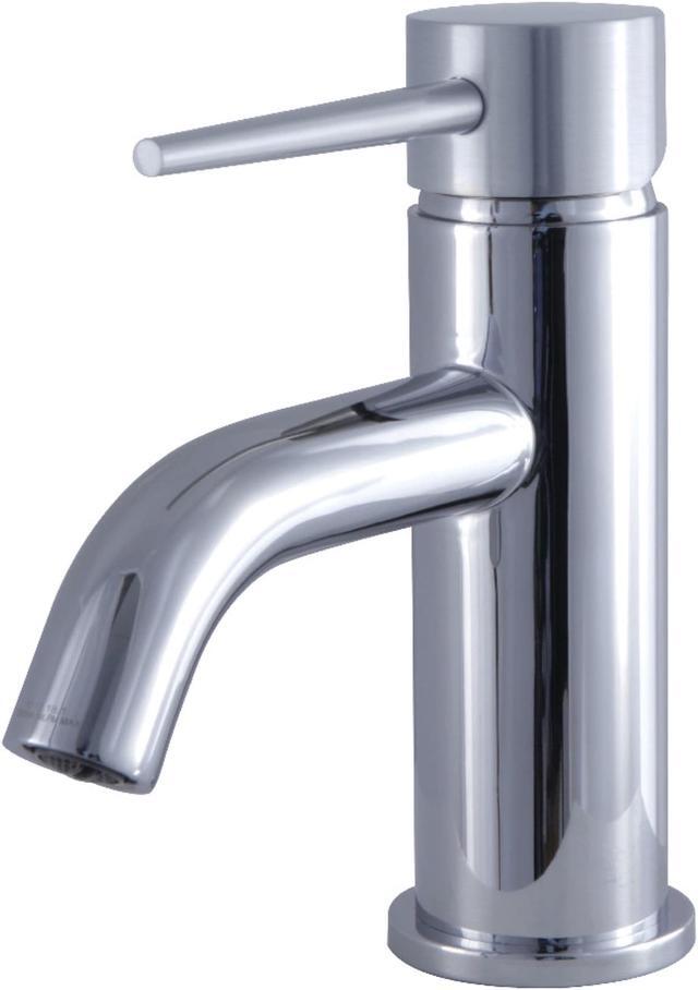 Alt view image 2 of 6 - Fauceture LS8221NYL Modern 4 in. Center Single Handle Lavatory Faucet - Polished Chrome