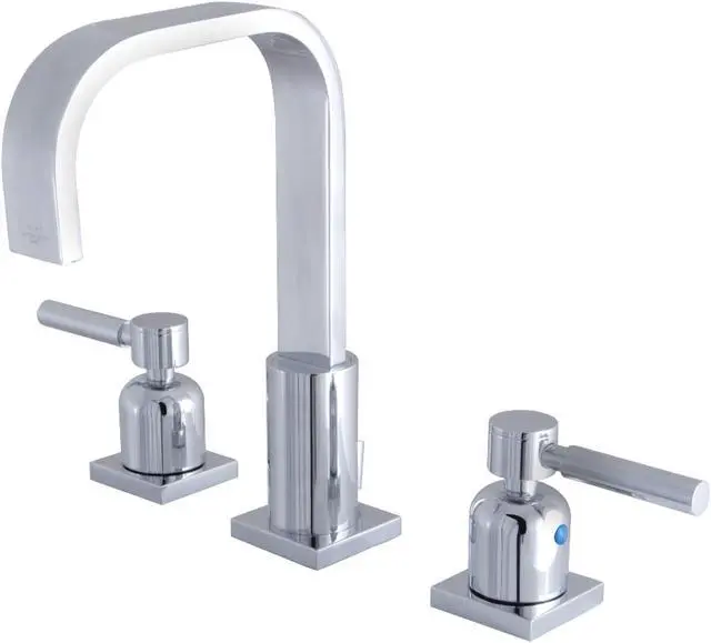 Main image of Fauceture FSC8961DL 8 in. Widespread Bathroom Faucet, Polished Chrome
