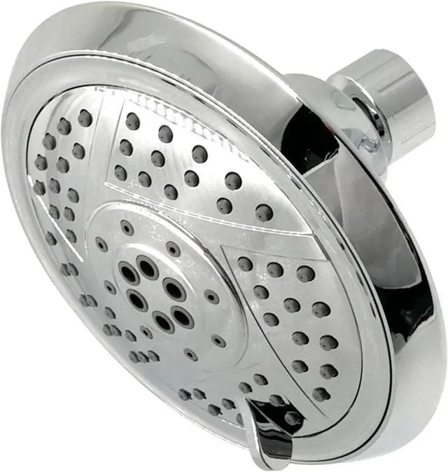 Alt view image 3 of 3 - Kingston Brass KX1551 Modern Vilbosch 5 in. 5-Function Shower Head - Polished Chrome