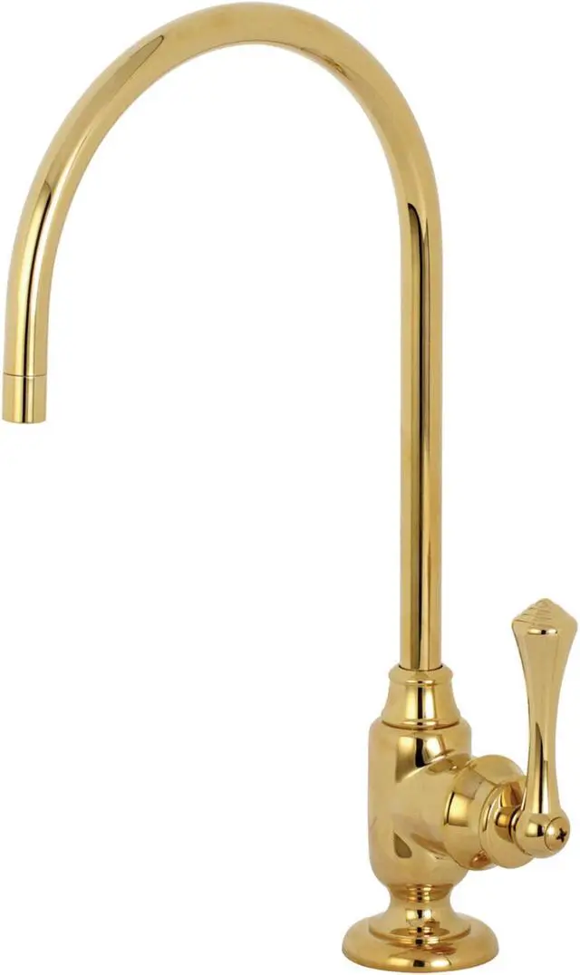 Alt view image 4 of 6 - Kingston Brass KS5192BL Traditional Vintage Single-Handle Water Filtration Faucet - Polished Brass