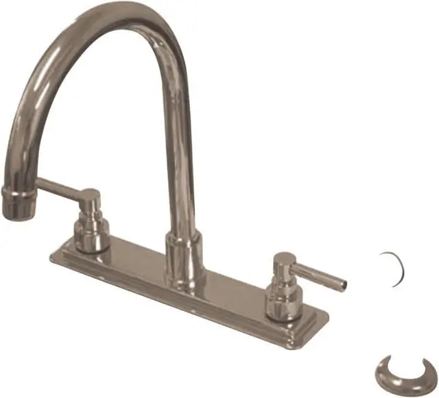 Alt view image 3 of 4 - Kingston Brass KS8798EL Kitchen , Faucet, Satin Nickel