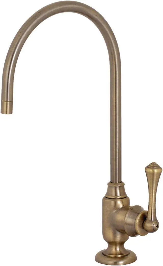 Alt view image 7 of 11 - Kingston Brass KS5193BL Traditional Vintage Single-Handle Water Filtration Faucet - Vintage Brass