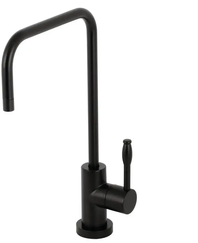 Alt view image 12 of 16 - Kingston Brass KS6190NKL Nustudio Single-Handle Cold Water Filtration Faucet, Matte Black