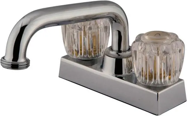 Alt view image 2 of 3 - Kingston Brass KF460 Laundry , Faucet, Polished Chrome