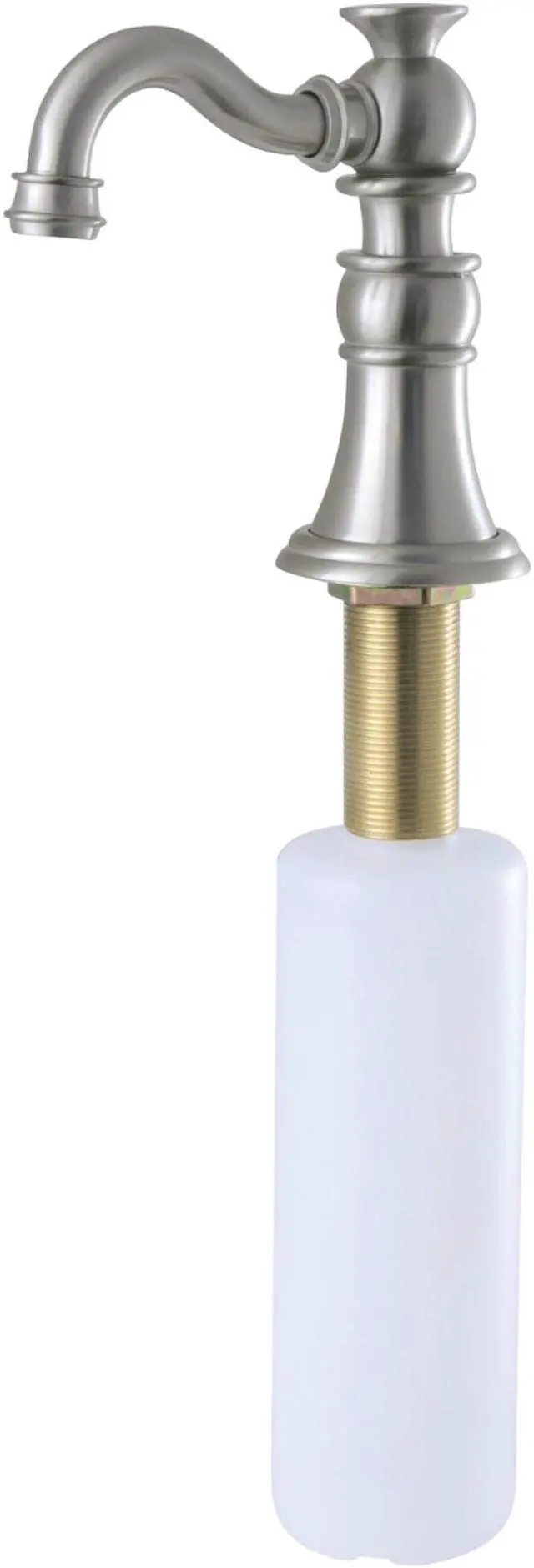 Alt view image 3 of 3 - Kingston Brass SD1978 Modern American Classic Soap Dispenser - Brushed Nickel