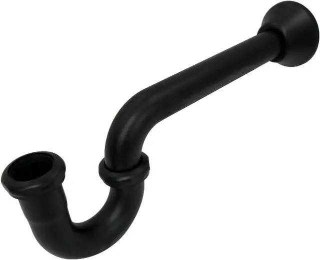 Main image of Kingston Brass CC2180MB P-Trap, 1-1/4 Inch, Matte Black