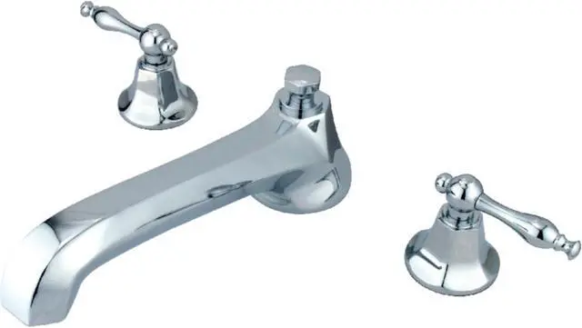 Main image of Kingston Brass KS4301NL Roman Tub Filler, Polished Chrome