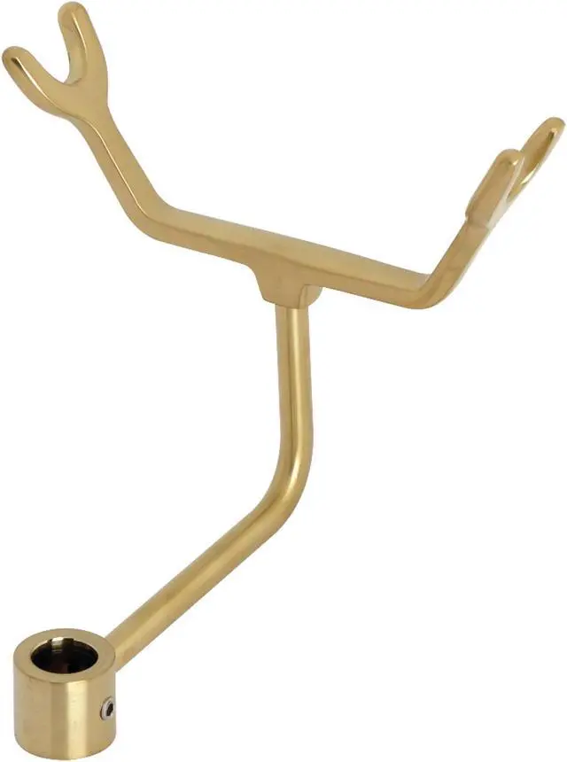 Main image of Kingston Brass ABT1050-7 Vintage Shower Pole Holder, Brushed Brass