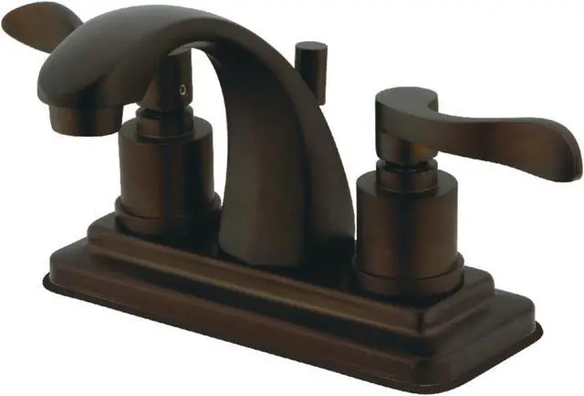 Main image of Kingston Brass KS4645DFL 4 in. Centerset Bathroom Faucet, Oil Rubbed Bronze