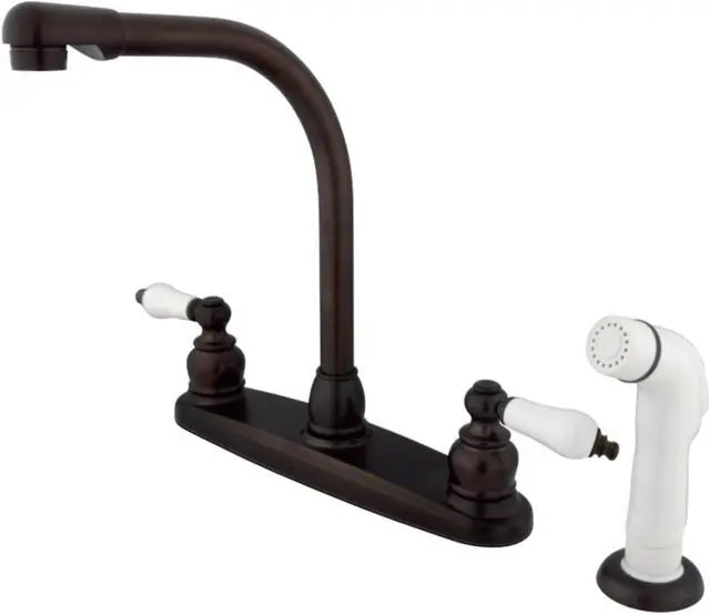 Alt view image 2 of 4 - Kingston Brass KB715 Kitchen , Faucet, Oil Rubbed Bronze