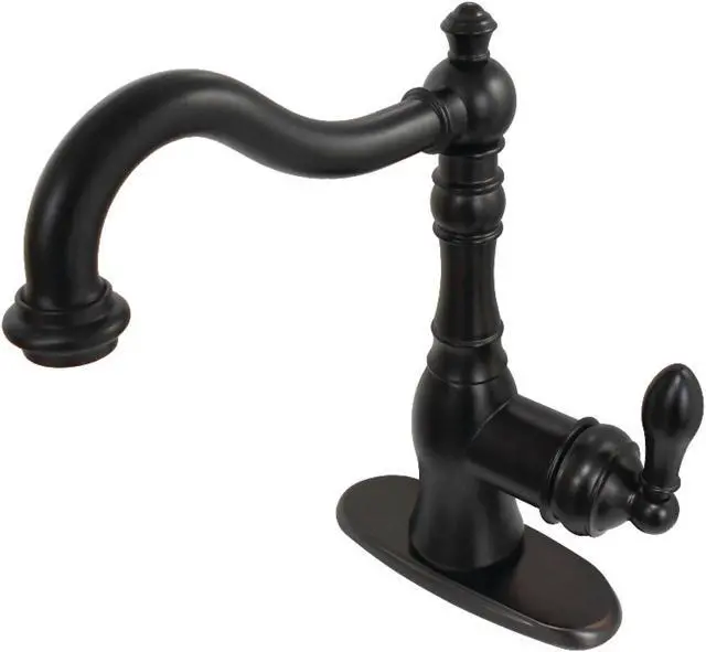 Main image of Gourmetier GSY7735ACL Single-Handle Kitchen Faucet, Oil Rubbed Bronze