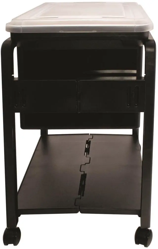 Alt view image 4 of 11 - Advantus Folding Mobile Filing Cart