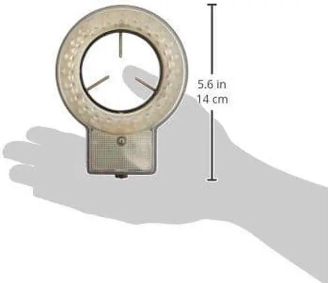 Alt view image 5 of 5 - LW Scientific ILL-LEDV-R483 Variable LED Ring Light - 48 Bulb