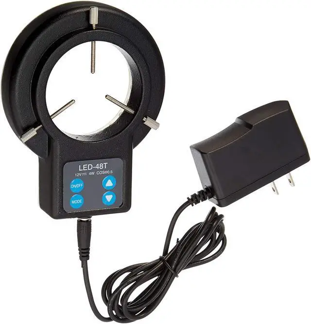 Alt view image 4 of 5 - LW Scientific ILL-LEDV-R483 Variable LED Ring Light - 48 Bulb