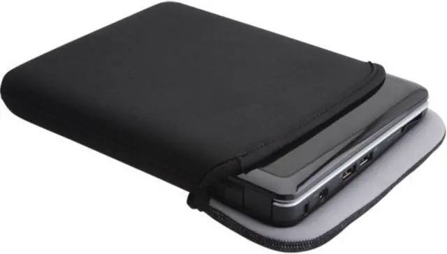 Alt view image 6 of 6 - Reversible & Durable Neoprene Sleeve For The Apple Ipad - Black/Gray