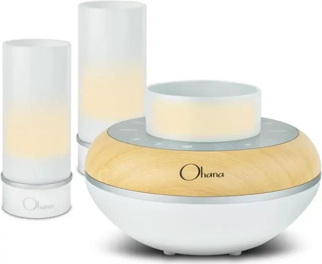 Alt view image 6 of 6 - BEM Wireless Ohana Island Twilight Bluetooth Speaker System and Light Bundle