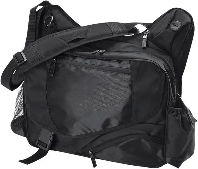 Alt view image 7 of 7 - Sweda Heavy Duty Rugged 14" Laptop Shoulder Messenger Bag Case