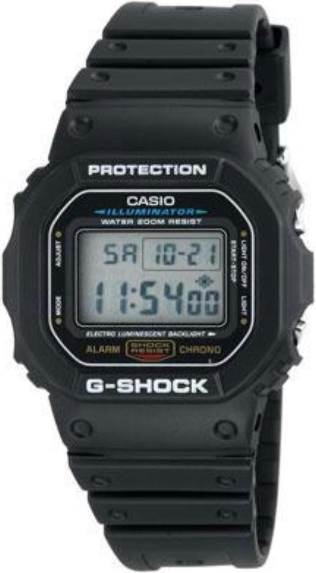 Alt view image 4 of 9 - Casio G-Shock Watch DW5600E-1V