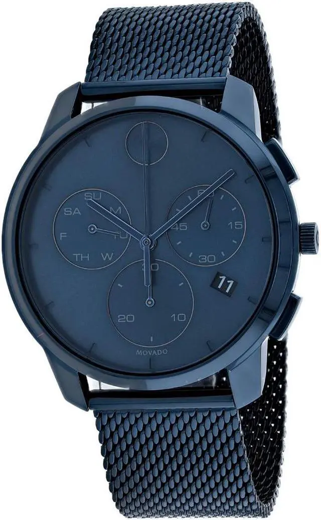 Main image of Movado Bold Thin Chronograph Mens Watch